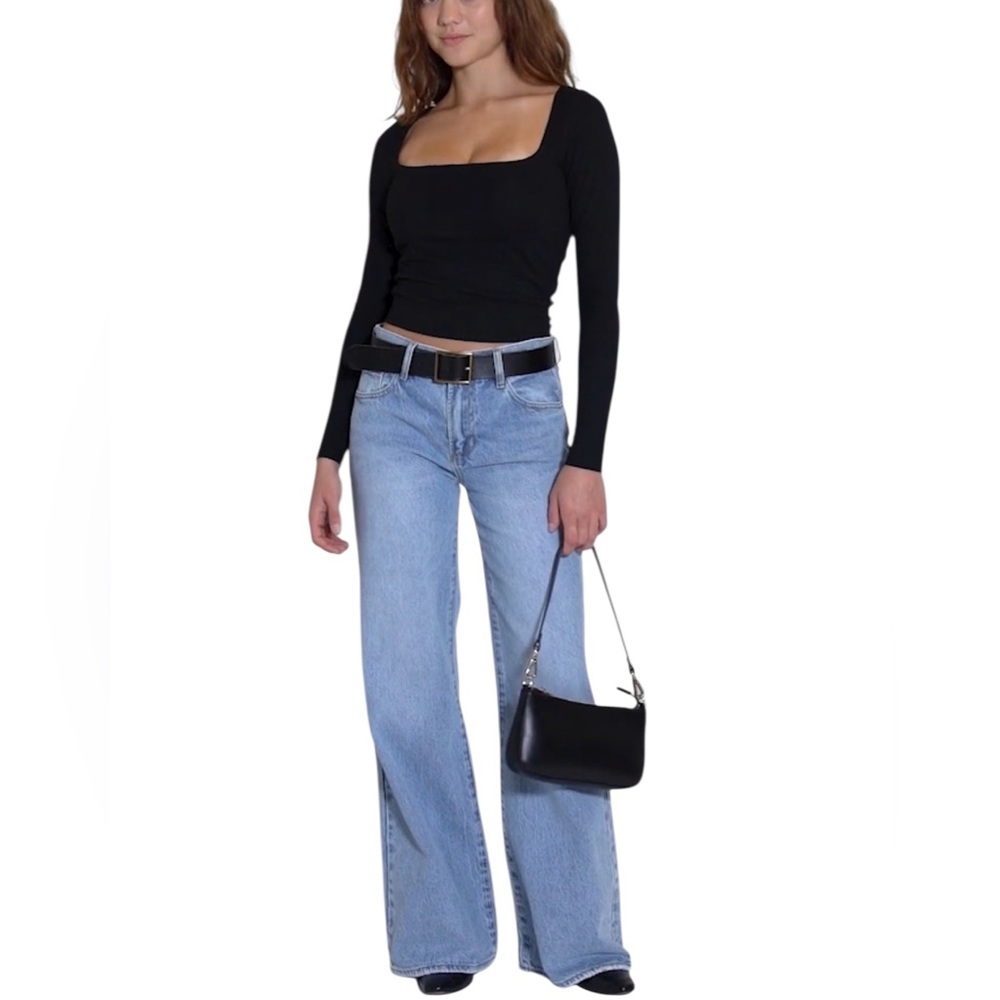 NEW Pacsun Low Rise Super Baggy Jeans 27 Wide Leg Campus Closet Streetwear